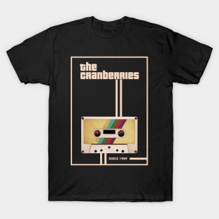 The Cranberries Music Retro Cassette Tape T-Shirt